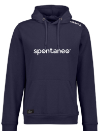 Hoodie (Vorderseite) spontaneo® - ein Produkt von Blauwcrew Mediamakers - WordPress & Mediabureau in Dormagen