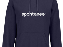 Hoodie (Vorderseite) spontaneo® - ein Produkt von Blauwcrew Mediamakers - WordPress & Mediabureau in Dormagen